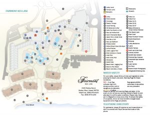 Fairmont Kea Lani Resort Map