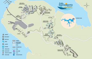Lake Nacimiento Map