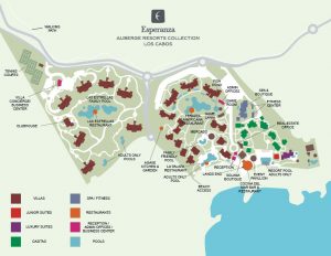 Esperanza Resort Map